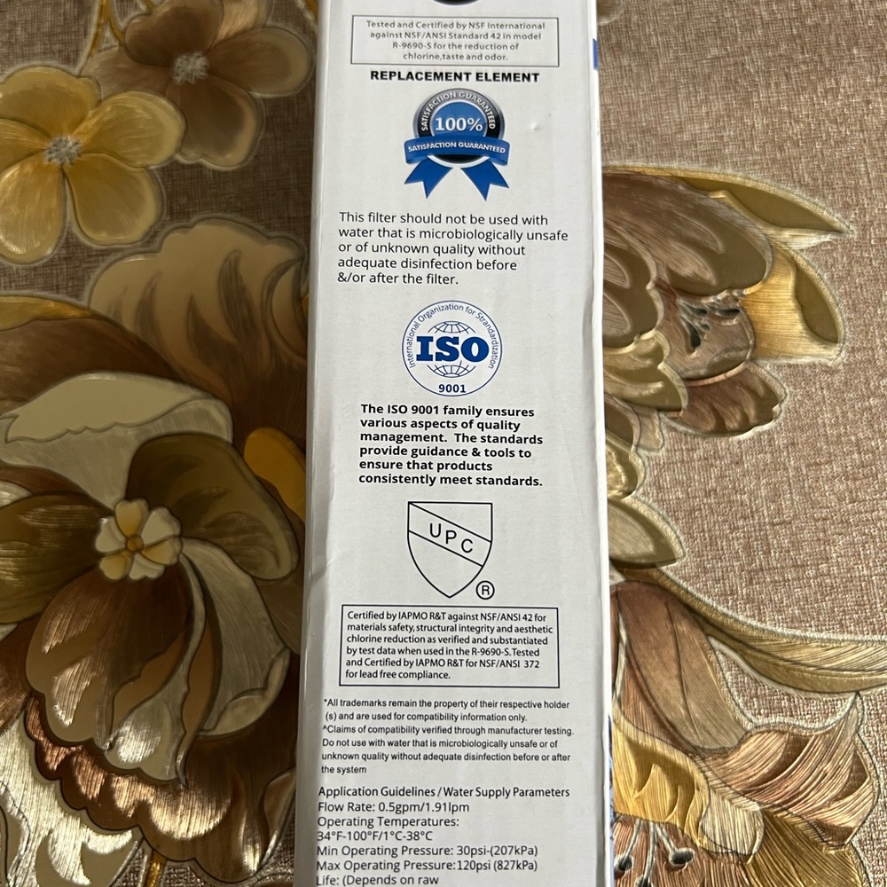 Refresh Refrigerator Water Filter Replacement R-9690 New In Box - Picture 2 of 7